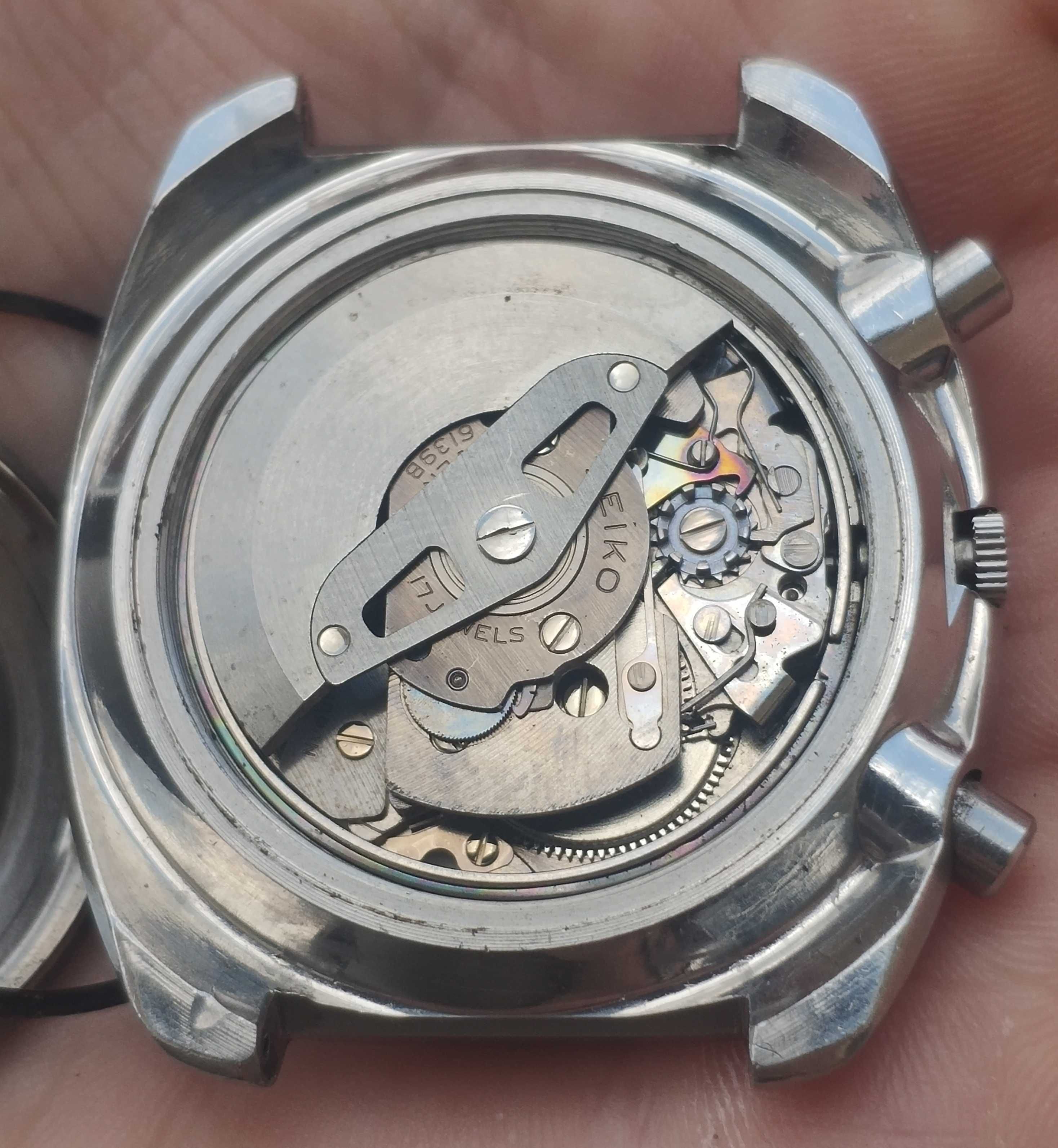 Seiko Сейко автоматичен часовник хронограф