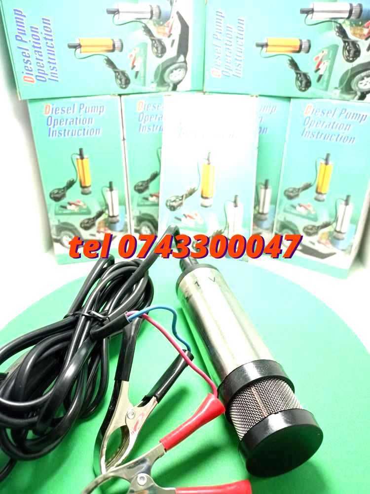 Pompa Electrica Pentru Combustibil 12v Cu Furtun Produs Nou