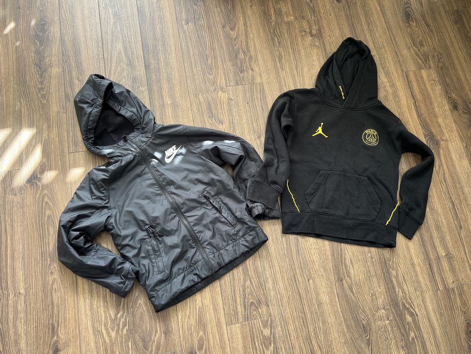 Nike Jordan PSG яке и худи размер S 8-10г.