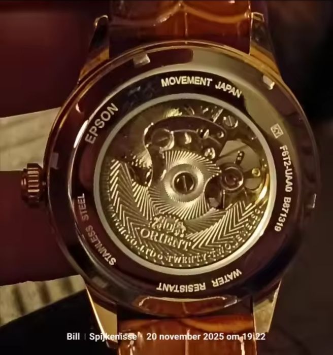 Чисто нов ръчен часовник Orient Double Lion Classic .