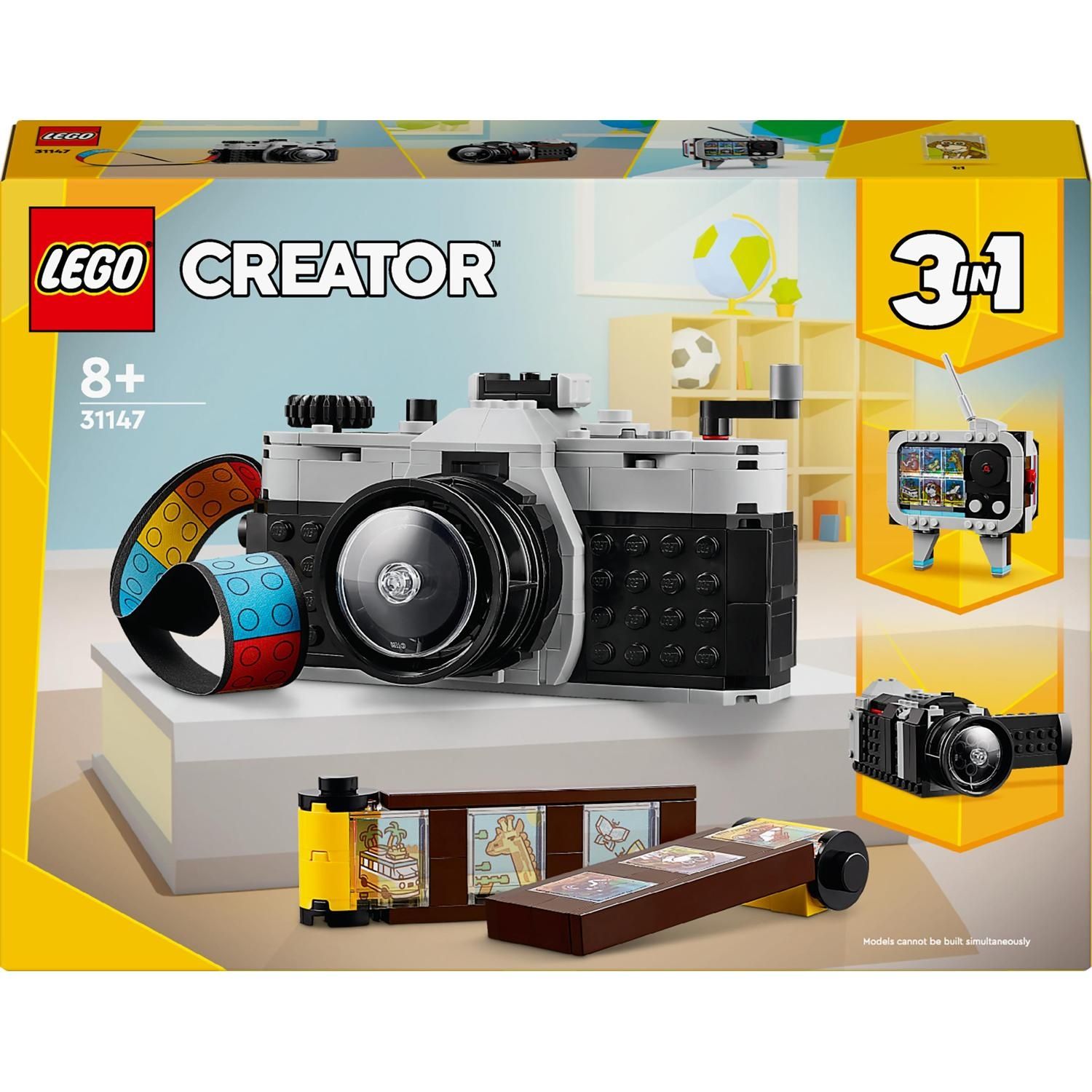 Aparat foto retro Lego Creator 3 in 1