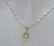 Colier aur 14k cu diamant natural de 1.0ct