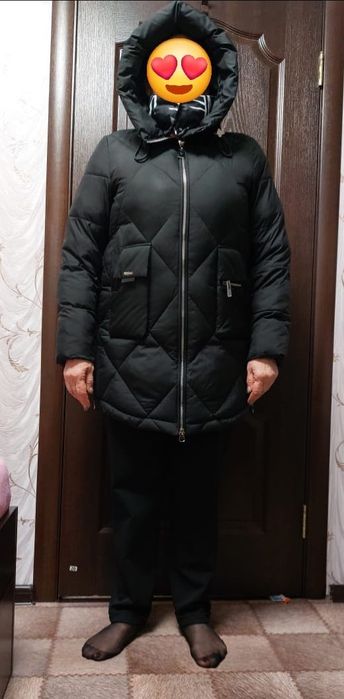 Продам женскую куртку пуховик  б/ у в отличном состоянии
