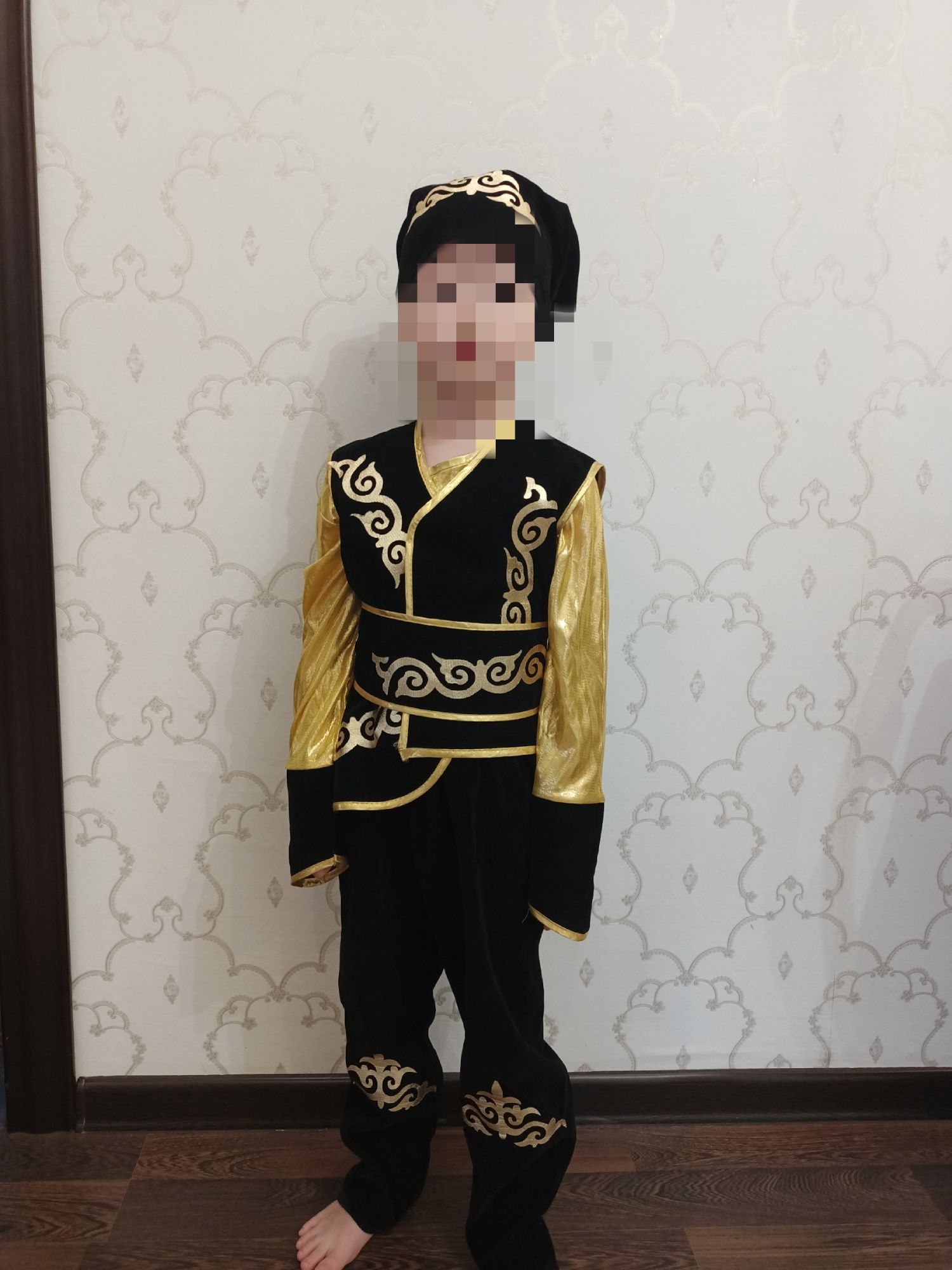 Костюм национальный казахский, костюм пиратк,разбойника  для мальчика