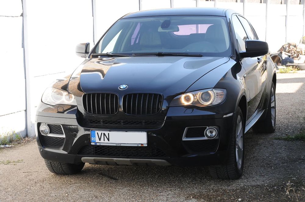 BMW X6 xDrive 30d 2014 245 CP E5 4x4 CutieAut HeadUp Clima Piele Navi Xenon