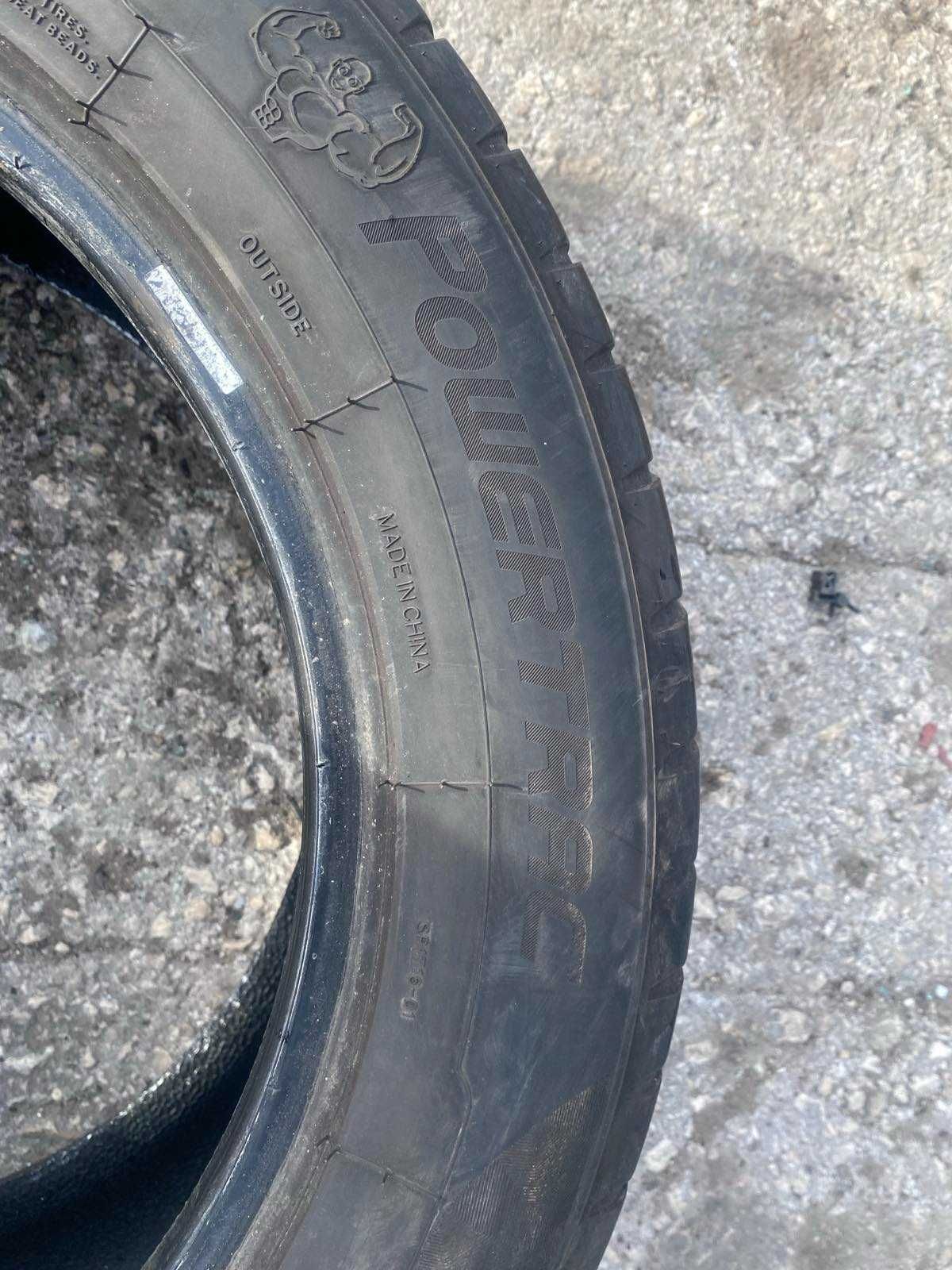 2 броя Летни Гуми Powertrac 225/55 R17 DOT 1422 ном 105