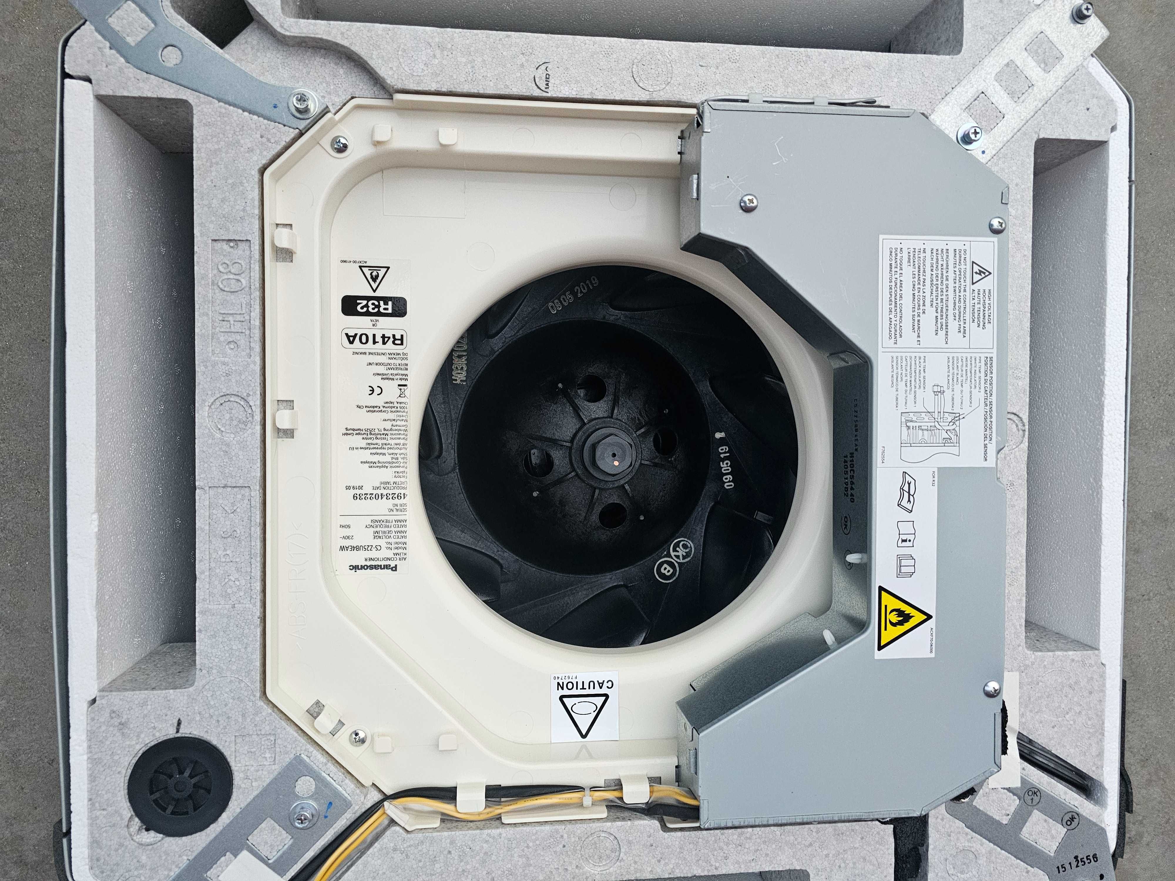 Касетъчен климатик Panasonic - 9000 BTU - CU-Z25UBEA - почти нов