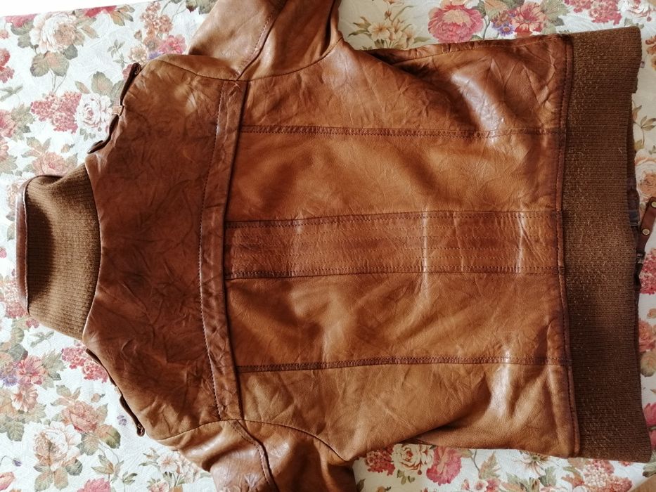 Якета естествена кожа