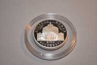 Monedă (medalie) argint - aniversarea construcției Ateneului Român