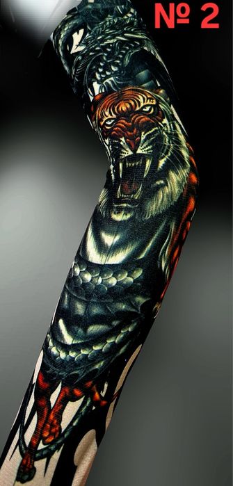 Имитация на истински татус тип наколенка/налакътник-универсален размер