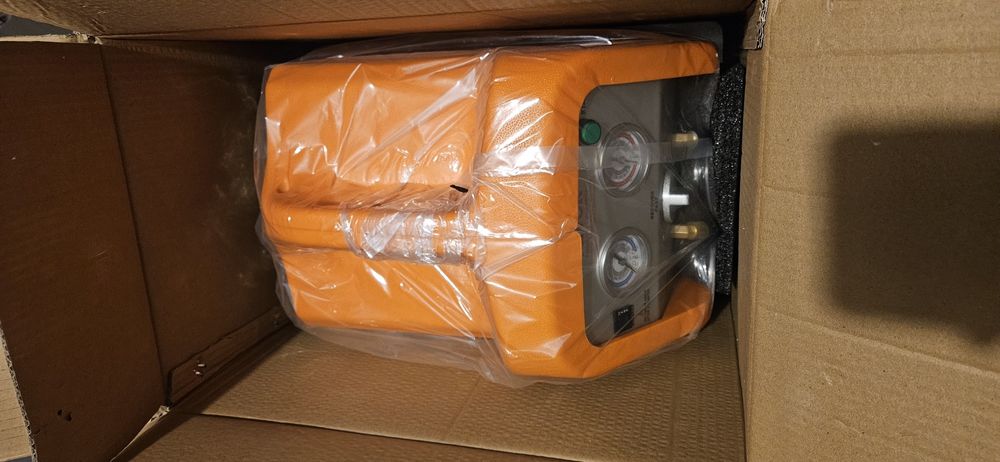 Vevor recuperator freon 1 HP-750 Watt  Dual Cylinder R32,R410A,R134A