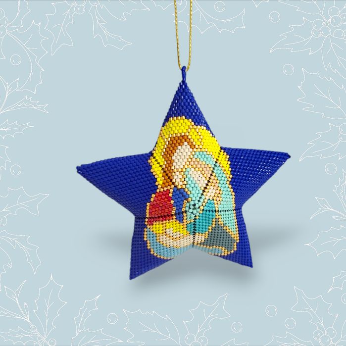 Steluța din mărgele