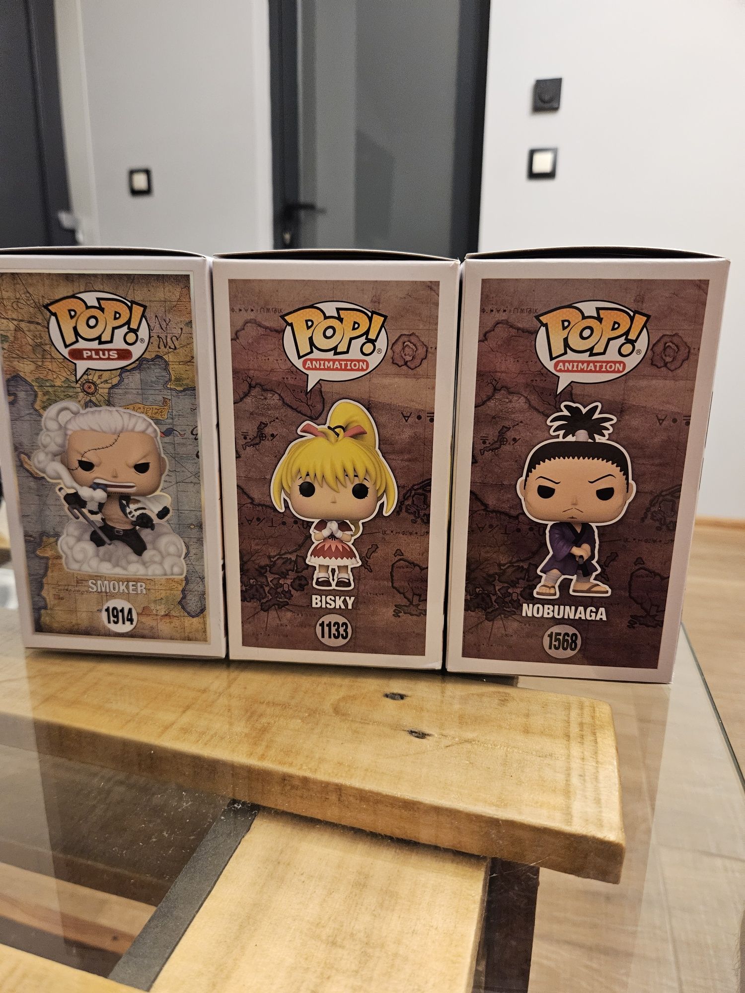 Funko pop one piece and Hunterxhunter фигурки