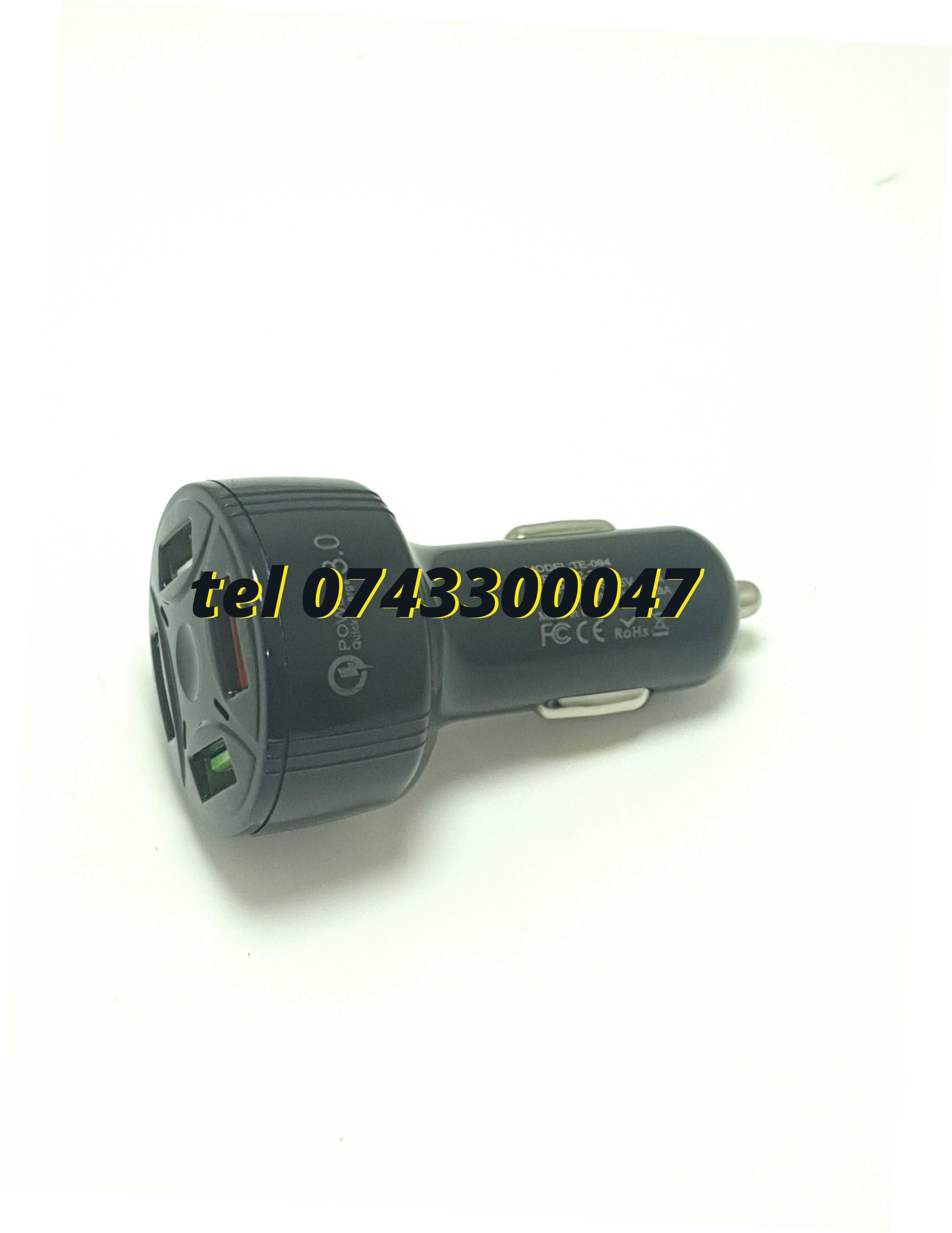 Superfastcharge Incarcator Auto Cu Patru Porturi Usb Partycharge