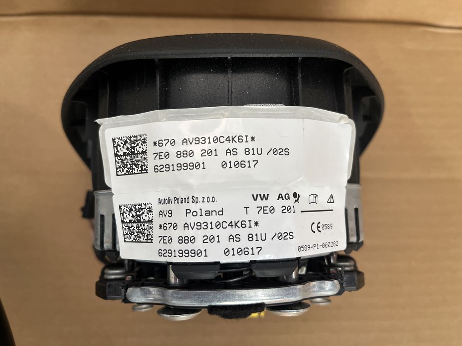 Volan piele cu comenzi / Airbag VW Amarok 2H