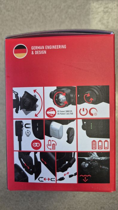 Lanterna frontala Ledlenser H15R Core 2500 lumeni