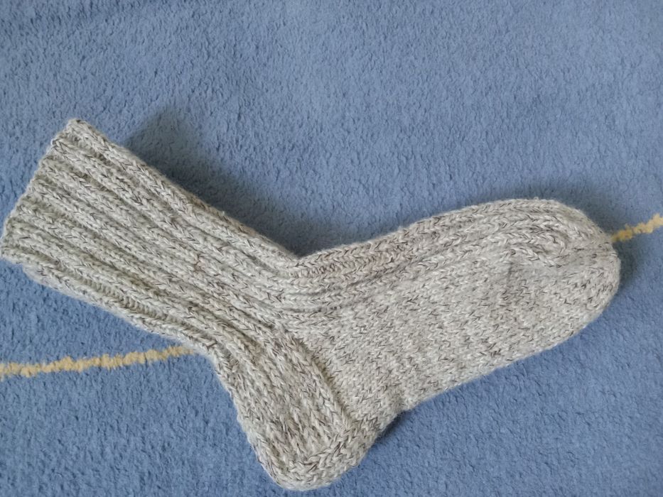 Вязаные носки мужские