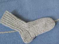 Вязаные носки мужские