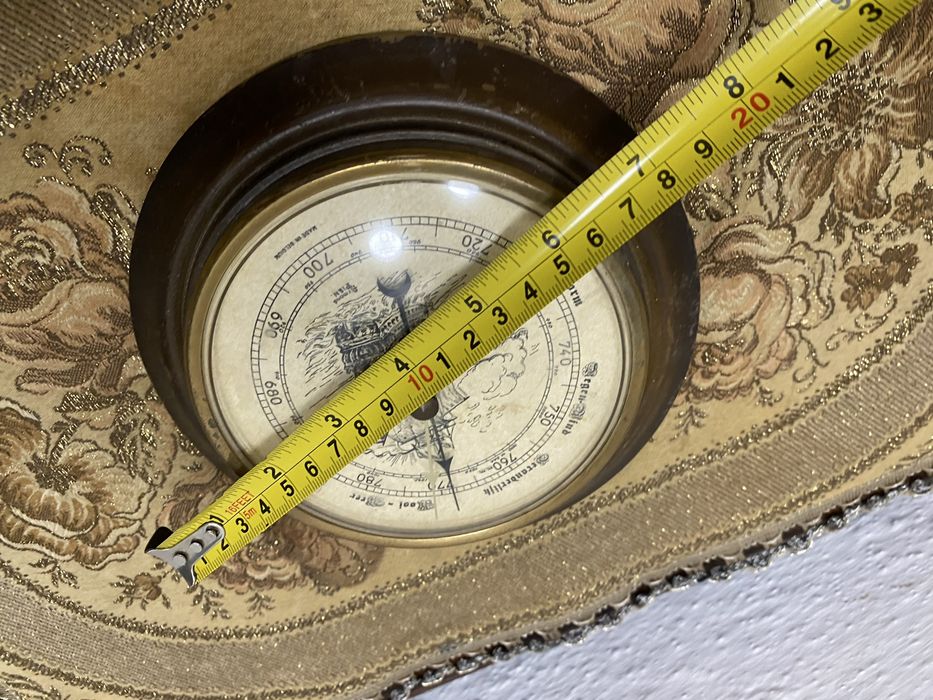 Винтидж барометър Armand Pien Белгия морски стил 1960-те