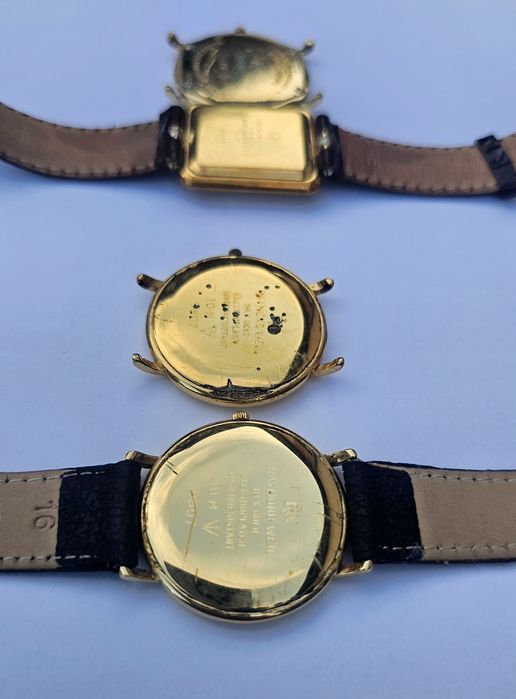 Raymond Weil placate cu aur
