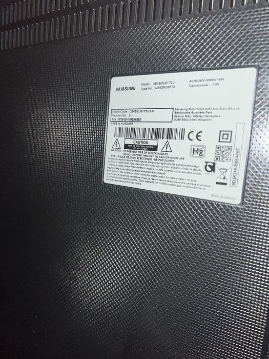 Samsung UE43MU6172U