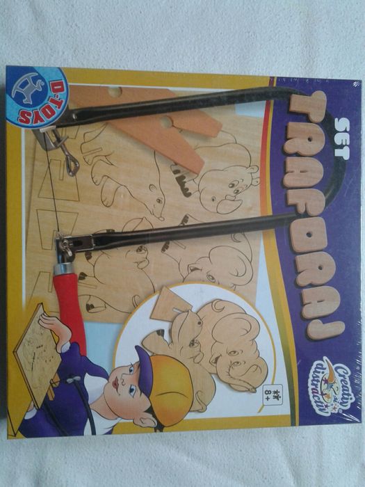 Set traforaj pentru copii, nou, de cadou
