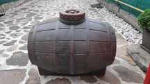 Butoi de plastic cu robinet 140L