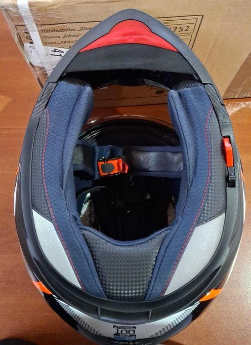 Casca moto MT Helmets, Flip-Up Atom SV Open B5, marime XXL