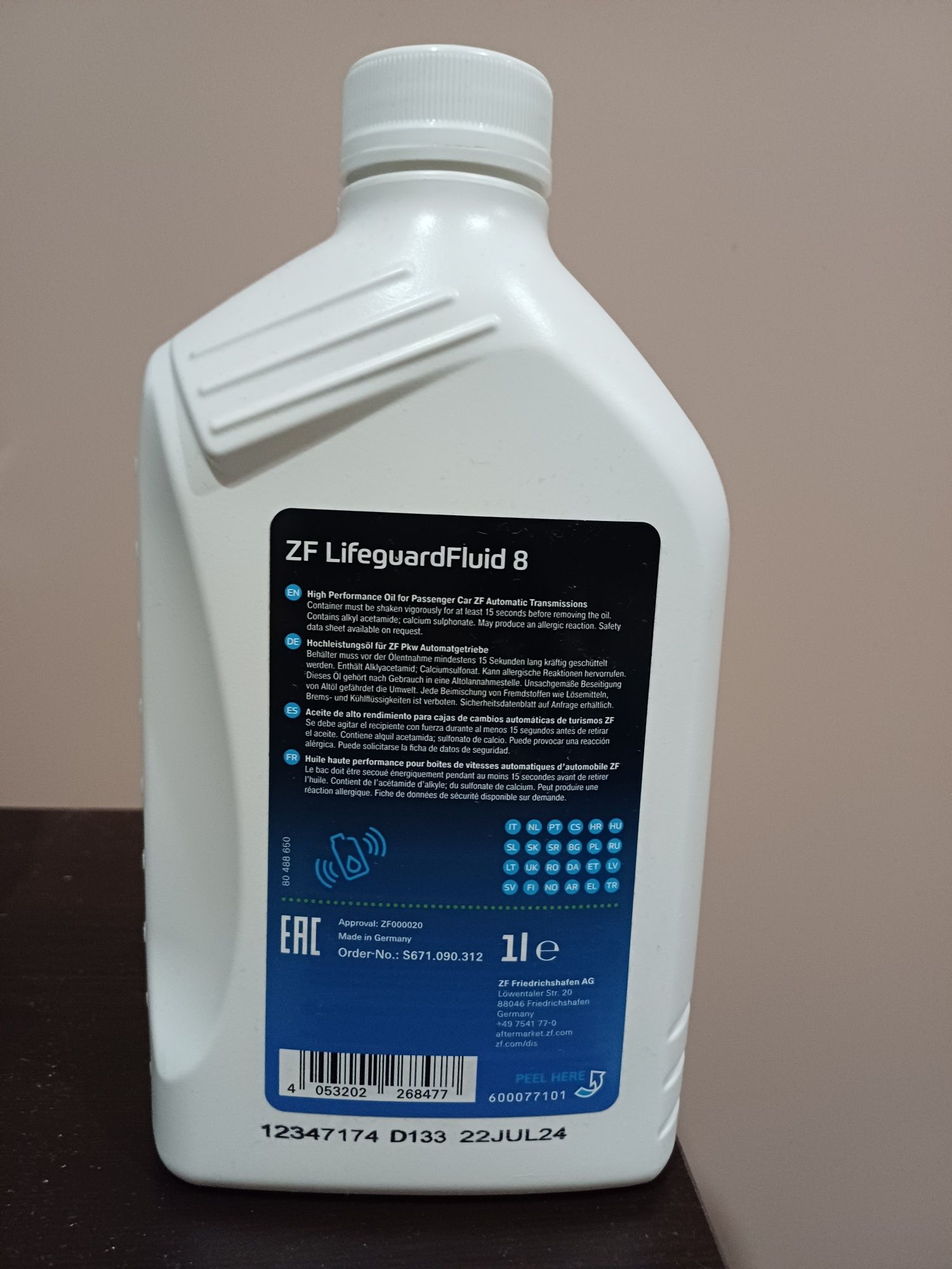 ZF Lifeguard Fluid 8