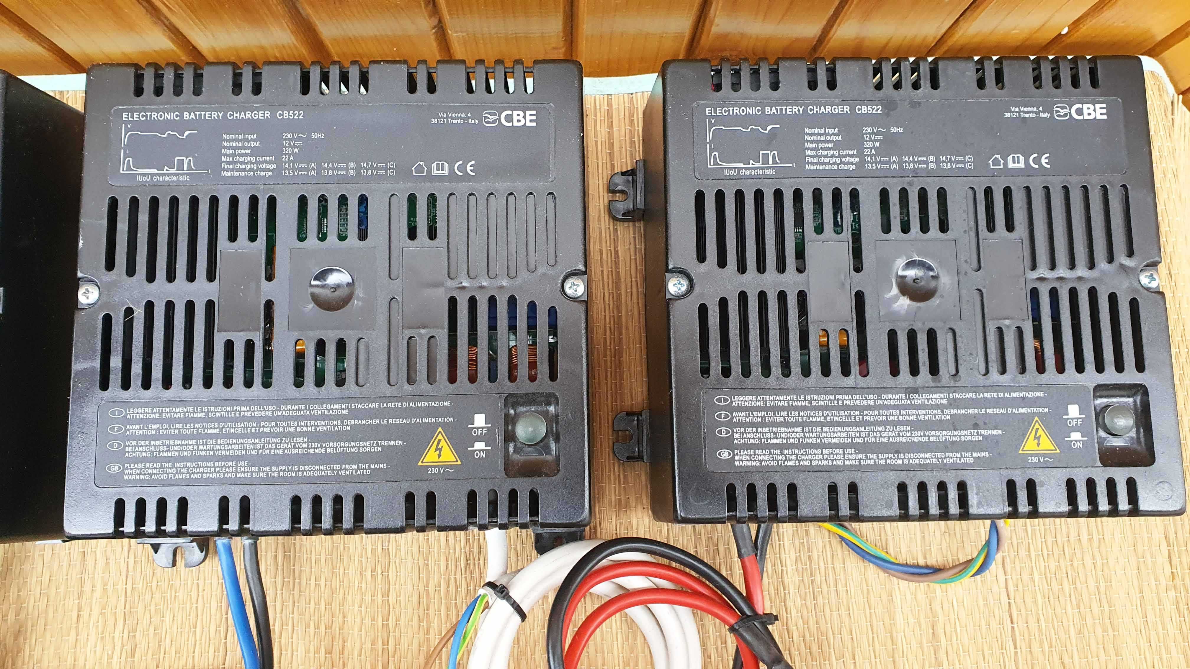 CBE, Calira, Propower, incarcatoare automate de acumulatori, Germania