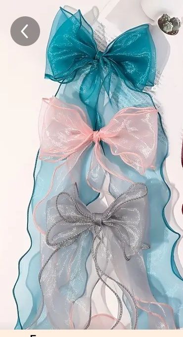 Панделка -щипка стил ъ