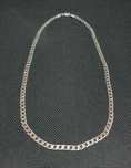 Lant barbati placat argint 60cm