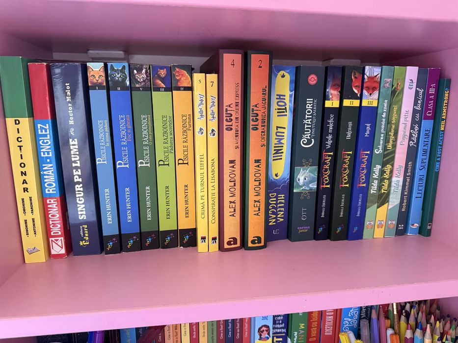 Carti de citit impecabile, unele noi in folie copii 7,8,9,10,11,12 ani