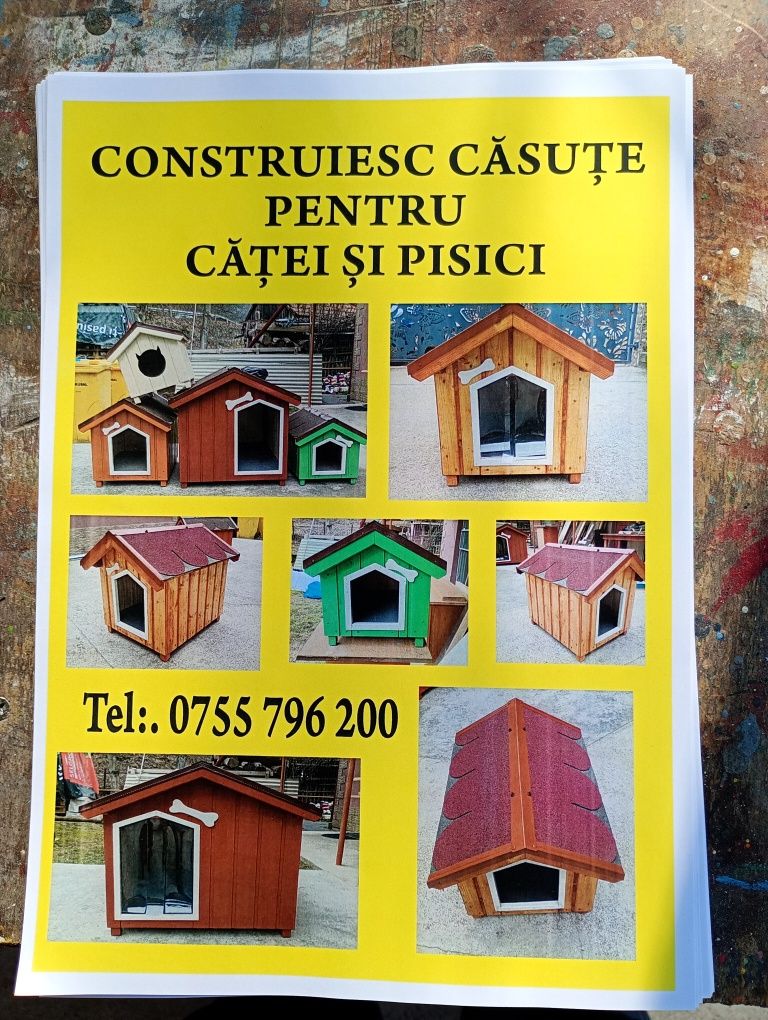 Cușcă căsuța câine