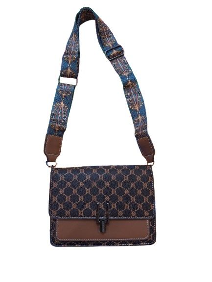 Дамска чанта за рамо - Кафява