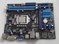 Placa de baza ASUS H61M-K, socket 1155 + procesor Intel I3 2100