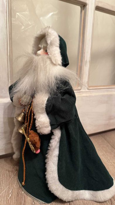 Порцеланов стар голям Дядо Мраз– връх за елха.