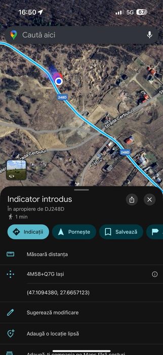 Vand teren intravilan Păun