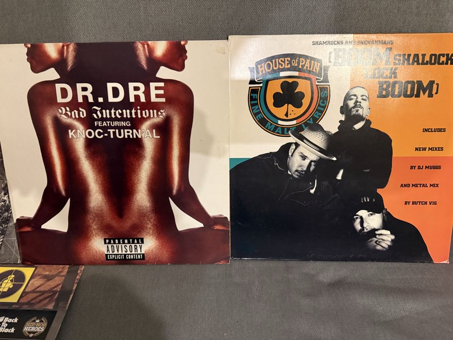 Hip-hop грамофонни плочи