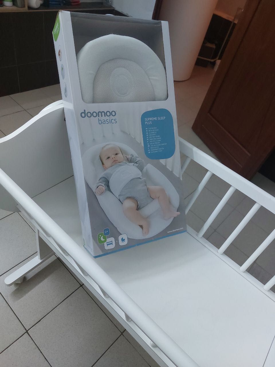 Продаю детскую кроватку и кокон для новорожденных supreme sleep plus