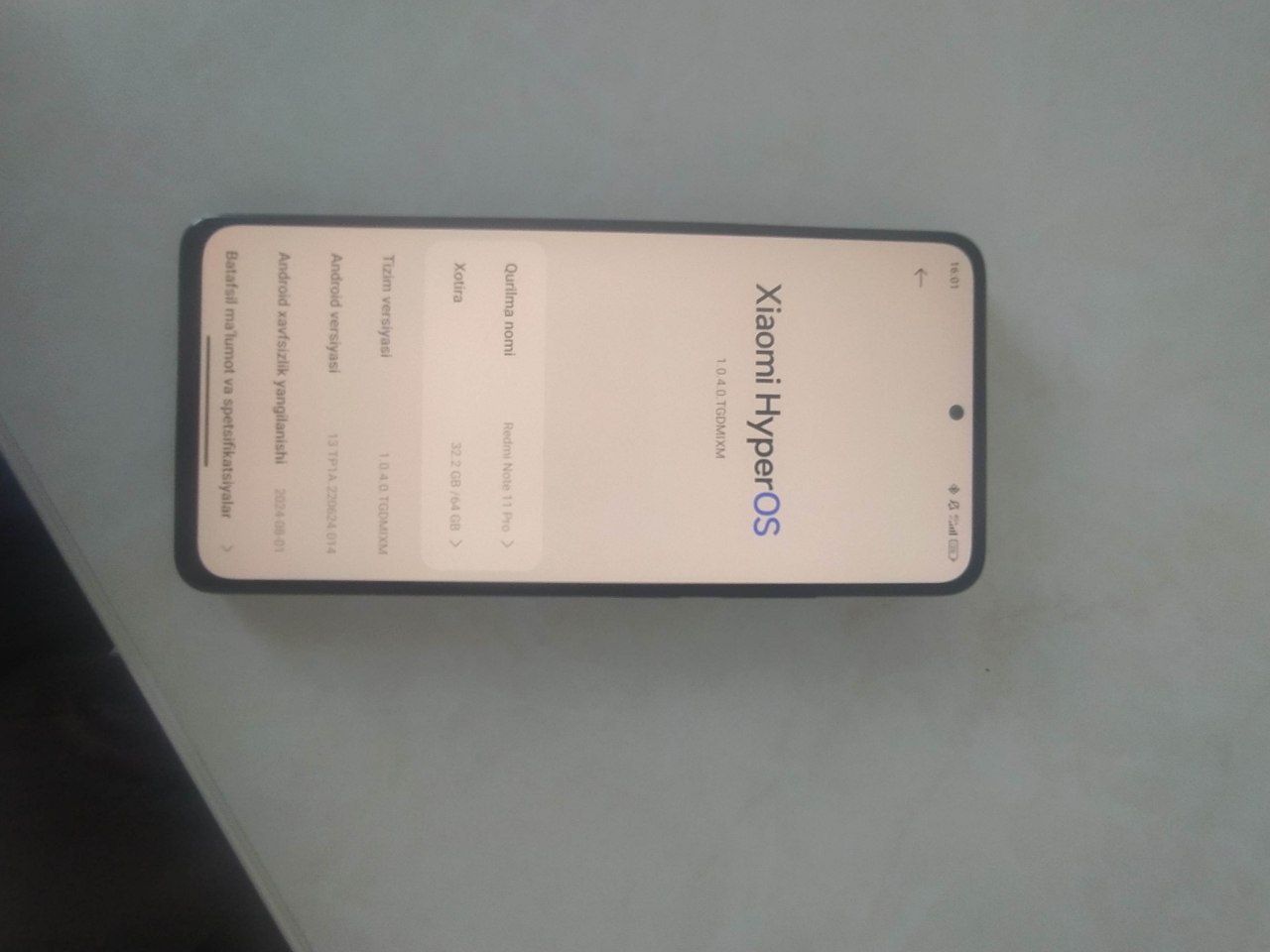 REDMI NOT 11 PRO sotiladi