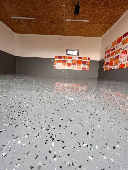 Полимерные наливные полы от 5000тг. ТОППИНГ