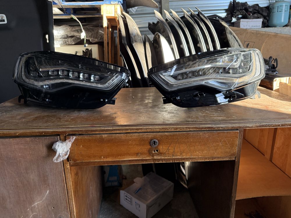 Оригинален фар Audi a6 C7 4g full led hella 4g0941004 десен ляв фарове