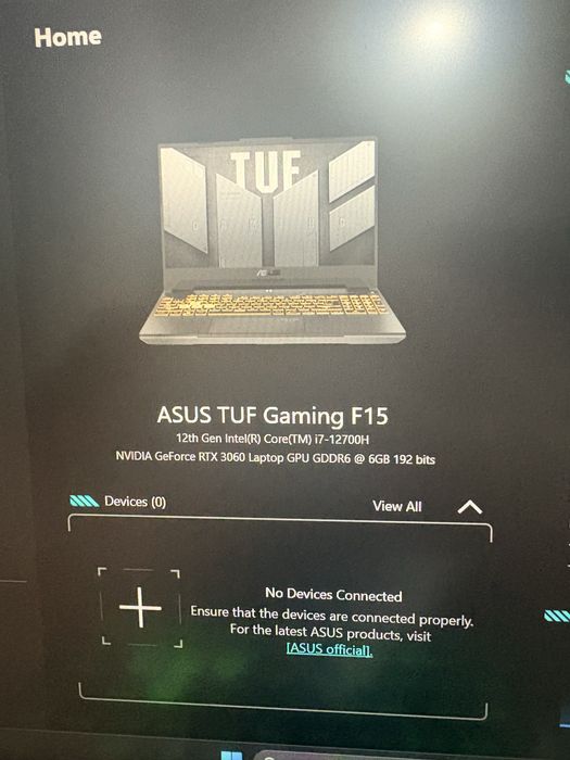 гейърски лаптоп ASUS TUF Gaming Dash F15 - 15.6 инча
