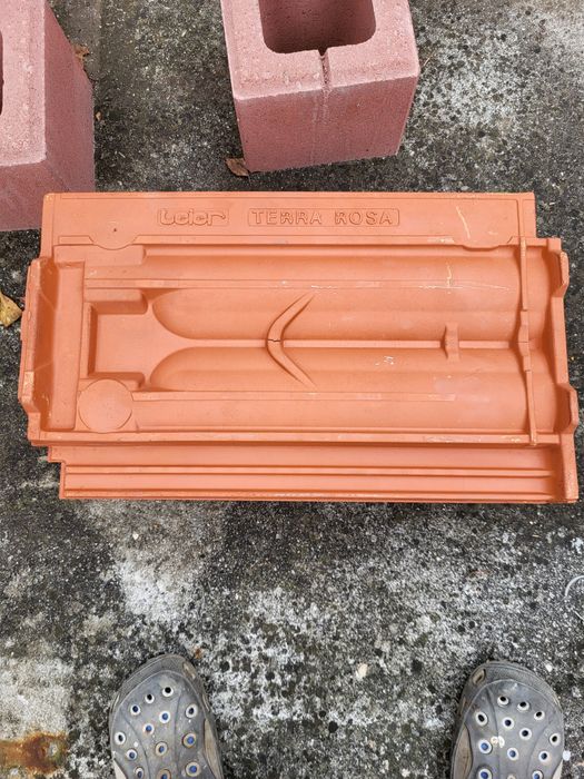 Tigla ceramica de baza Francia Aqua, Terra Rosa, natur, 492 x 295 mm