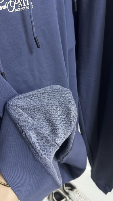 Комплект худи и штанов, сизый цвет — стильный и удобный