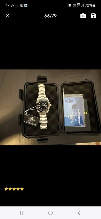 Чисто нов diver механичен часовник Addiesdive