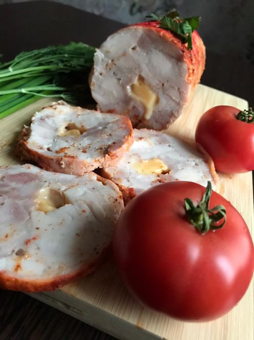 Домашние куриные рулеты (с сыром и без)