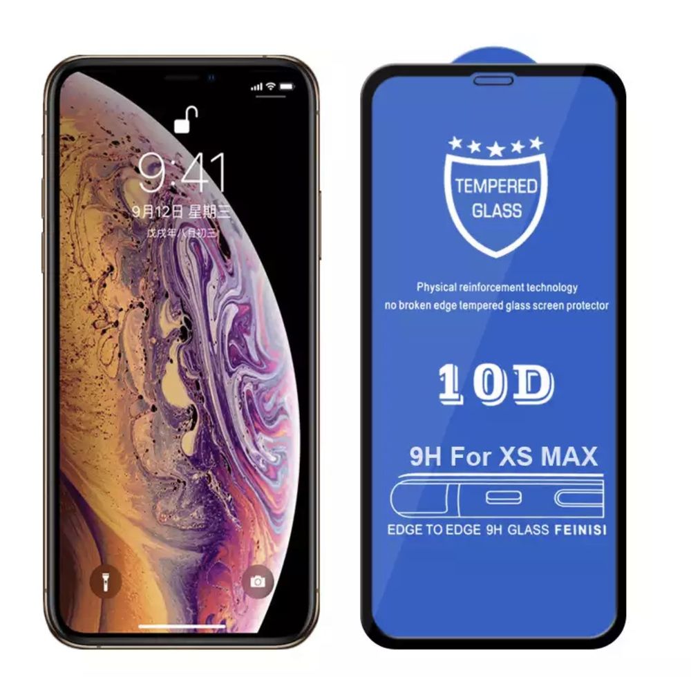 Folie de sticla 10D pentru iPhone 6/7/7P/8/8P/X/XS/XR/XS MAX/11/11PRO