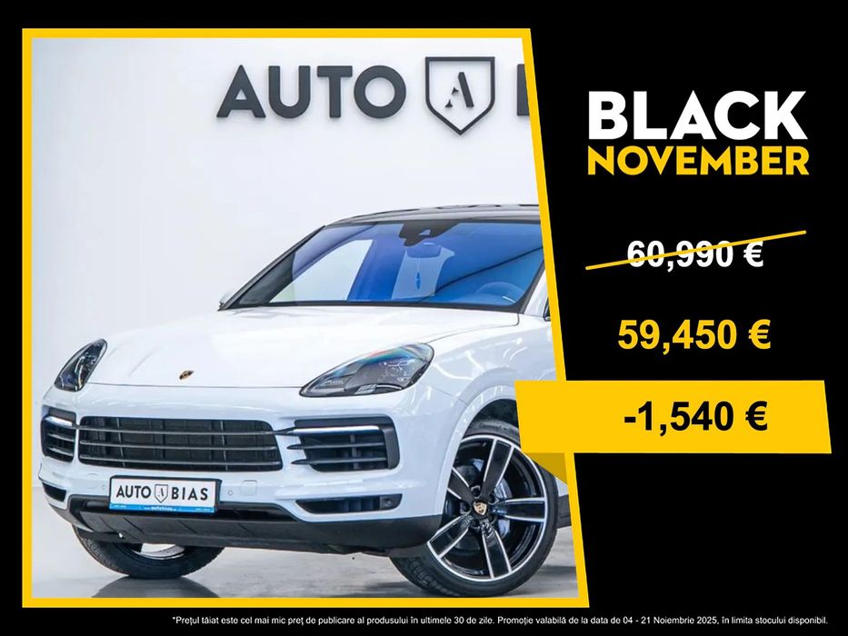 Porsche Cayenne Coupe Led/Alcantara/Akrapovic/CarPlay/Panoramic/TVA/Leasing-Rate FARA AVANS